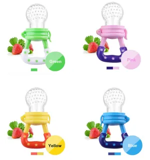 10 Pcs Baby Pacifier Fresh Food Milk Nibbler Feeder Kids Nipple Feeding Safe Baby Supplies Nipple Teat Pacifier Bottles