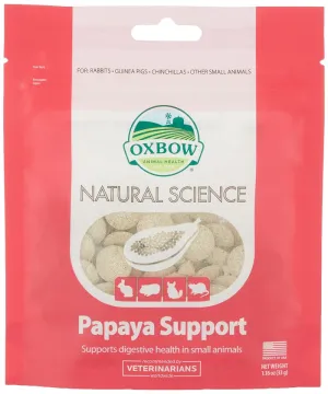 20% OFF: Oxbow Natural Science Papaya Support For Small Animals 33g