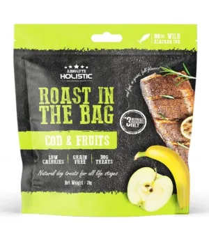 Absolute Holistic Roast In The Bag (Cod & Fruits) Natural Dog Treats