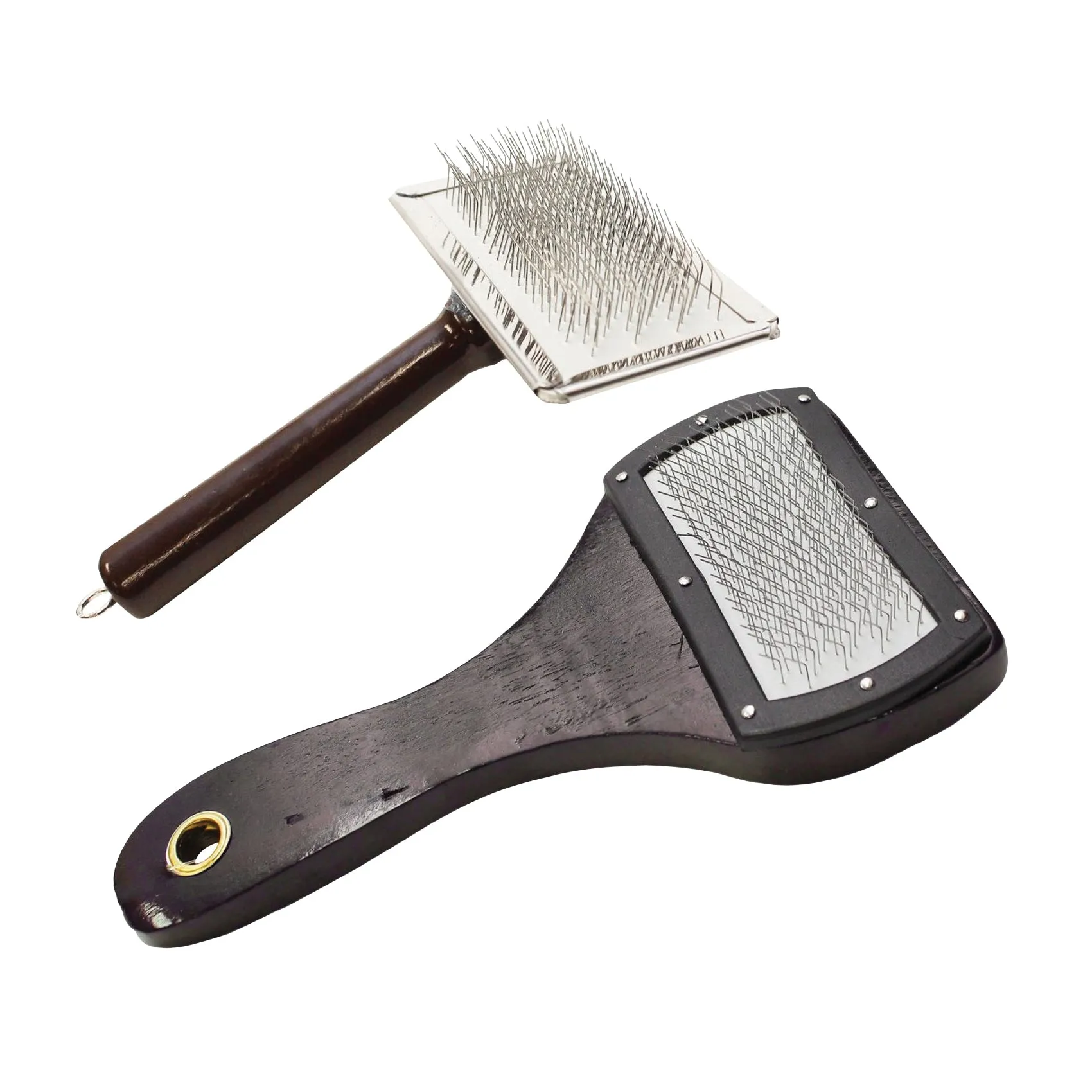 Aloe Care 06850 Slicker Brush, Stainless Steel