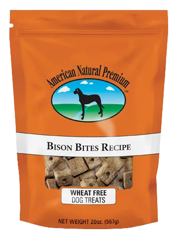 American Natural Premium Bison Bites Dog Treats