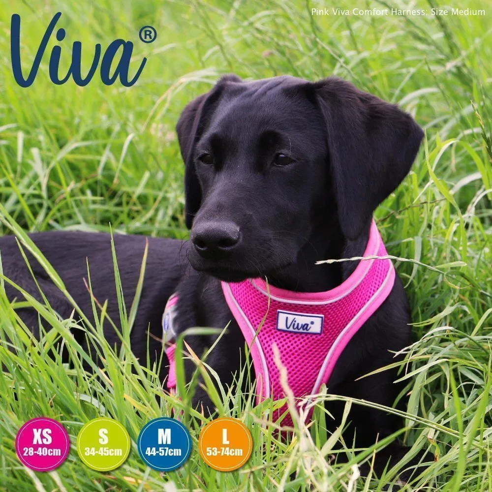 Ancol Viva Large Pink Comfort Mesh Dog Harness