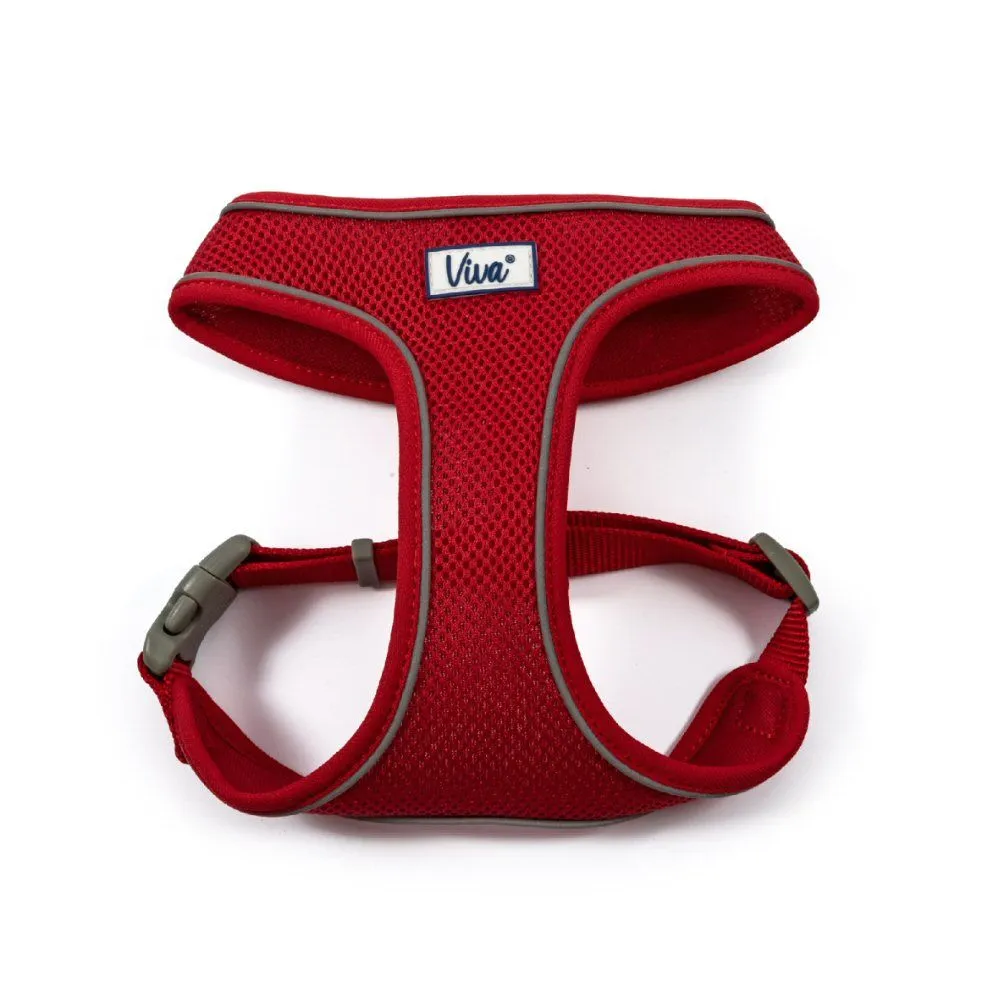 Ancol Viva Medium Red Comfort Mesh Harness