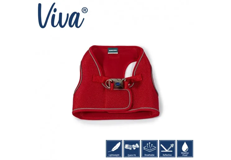 Ancol - Viva Step-in Harness - Red - X Small