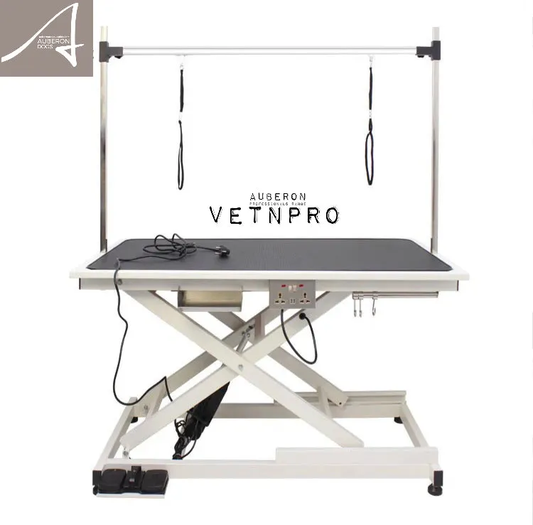 Auberon VetnPro SuperLo Electric Lift Grooming Table •Choose your fave colour! Includes PowerPoints USB Ports   more! 30cm lowest height