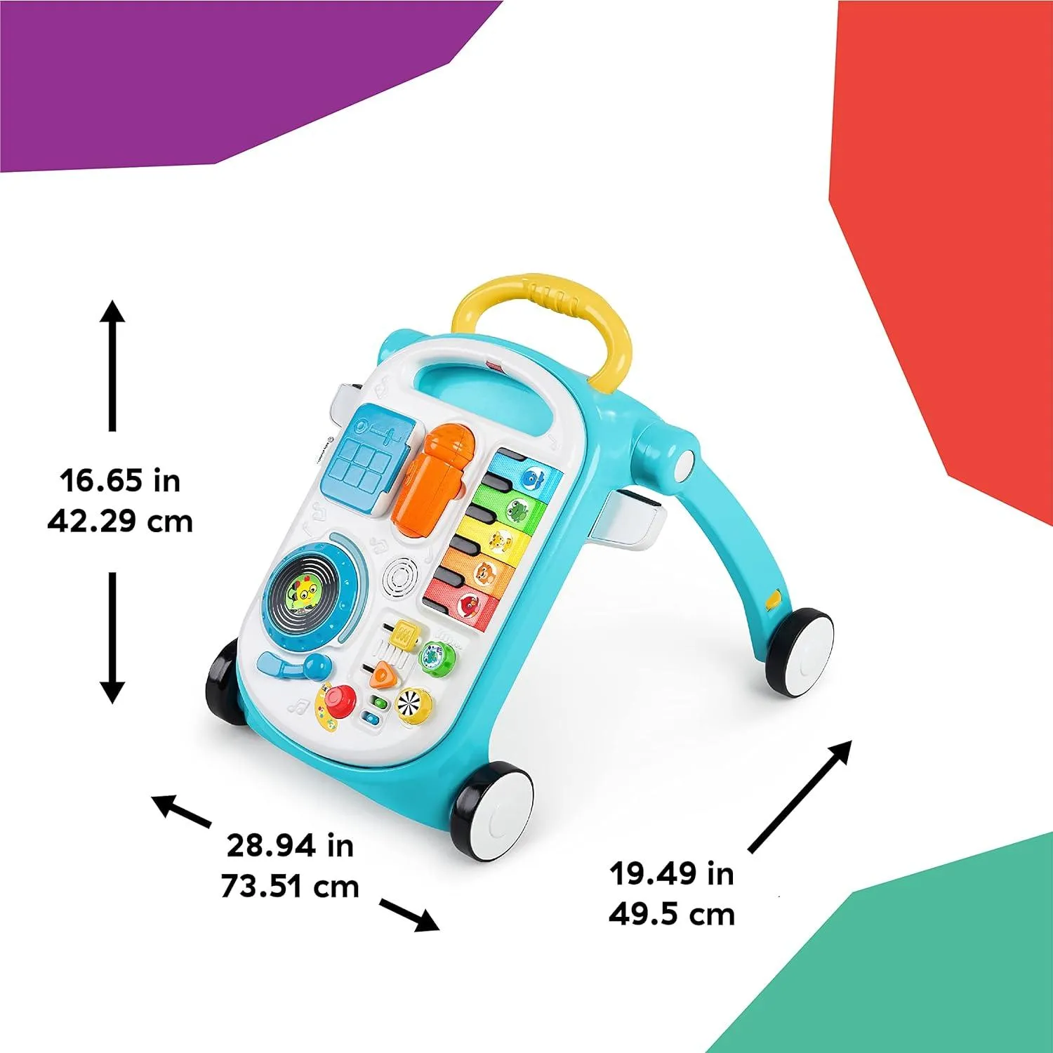 Baby Einstein Musical Mix 'N Roll 4-in-1 Activity Walker