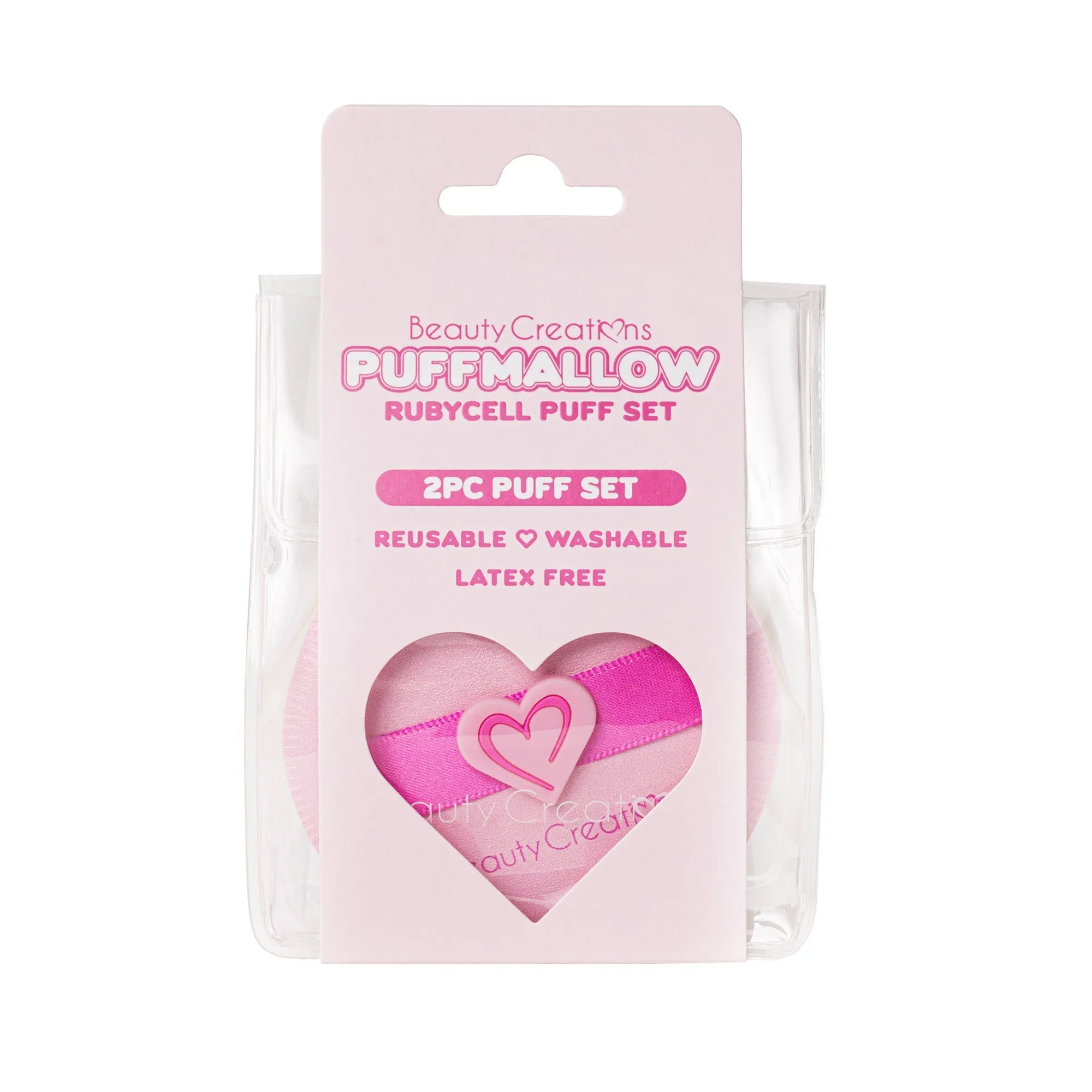 BEAUTYCREATIONS Puffmallow Rubycell Set de Esponjas Suaves