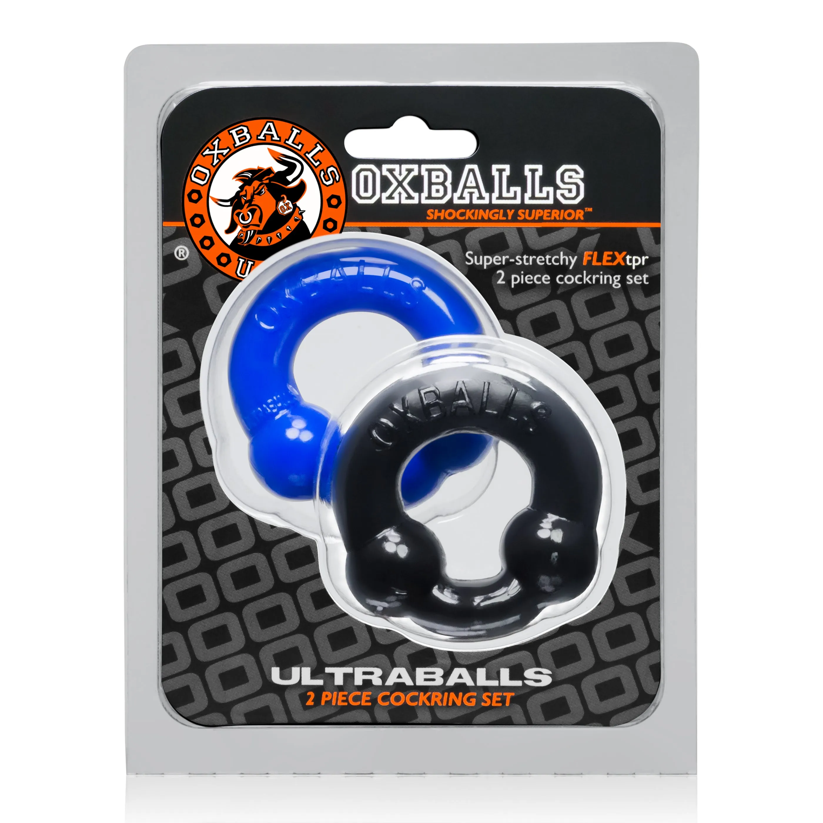 Bouncy and Stretchy Ultraballs Cockring Set for Fun Adventures