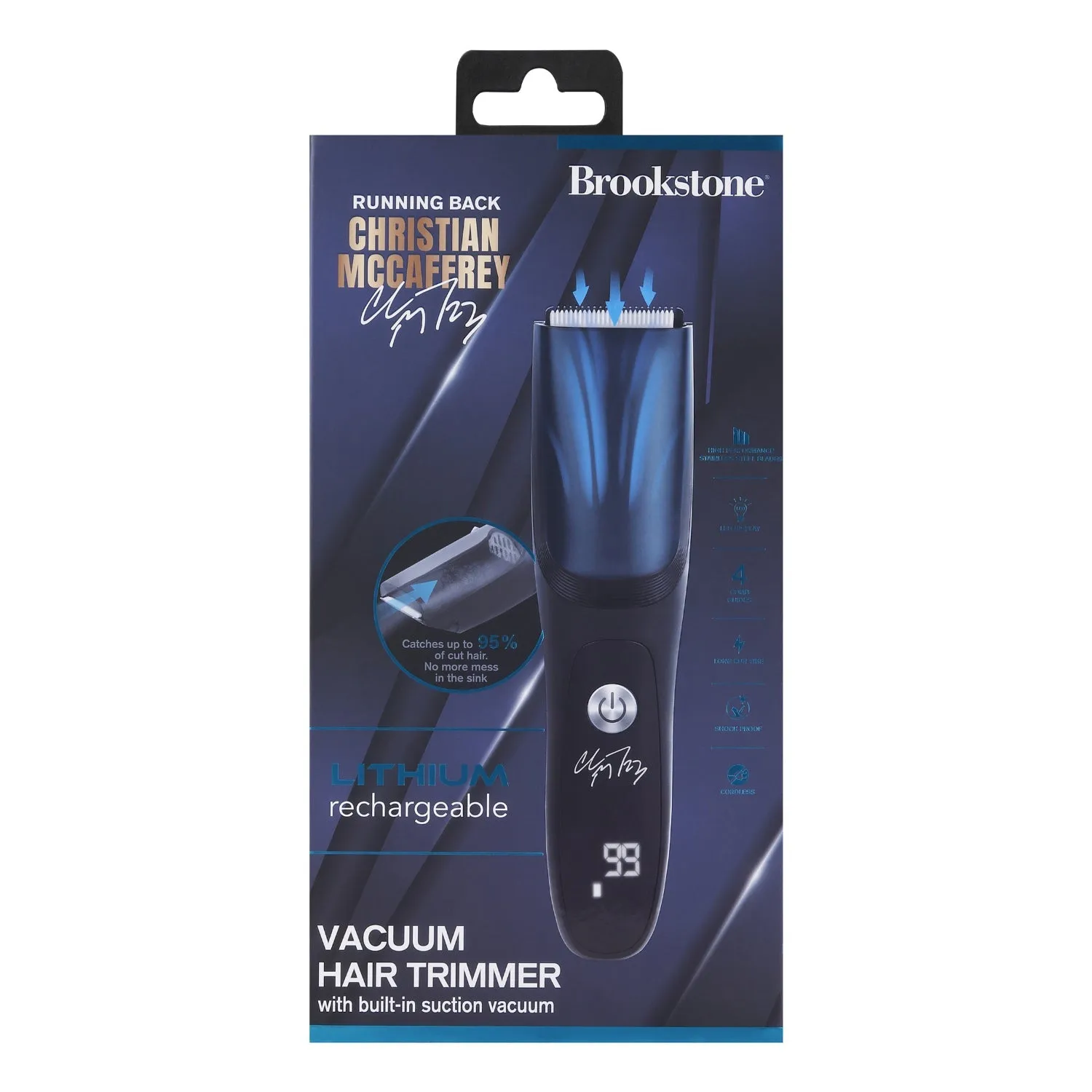 Brookstone x Christian McCaffrey - Cordless Hair Trimmer