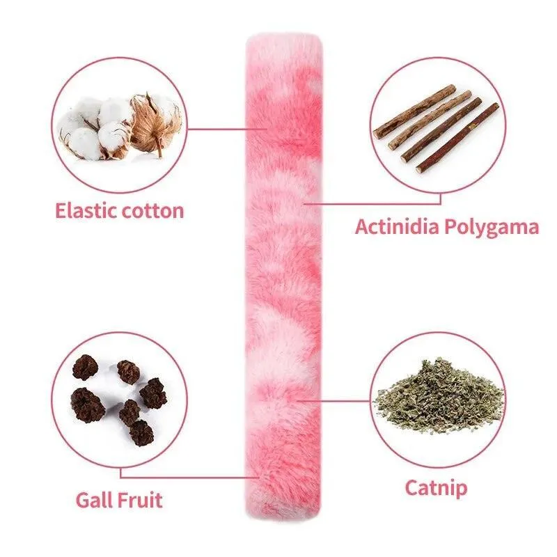 Catnip Plush Chew Toy Bite Strip Pillow