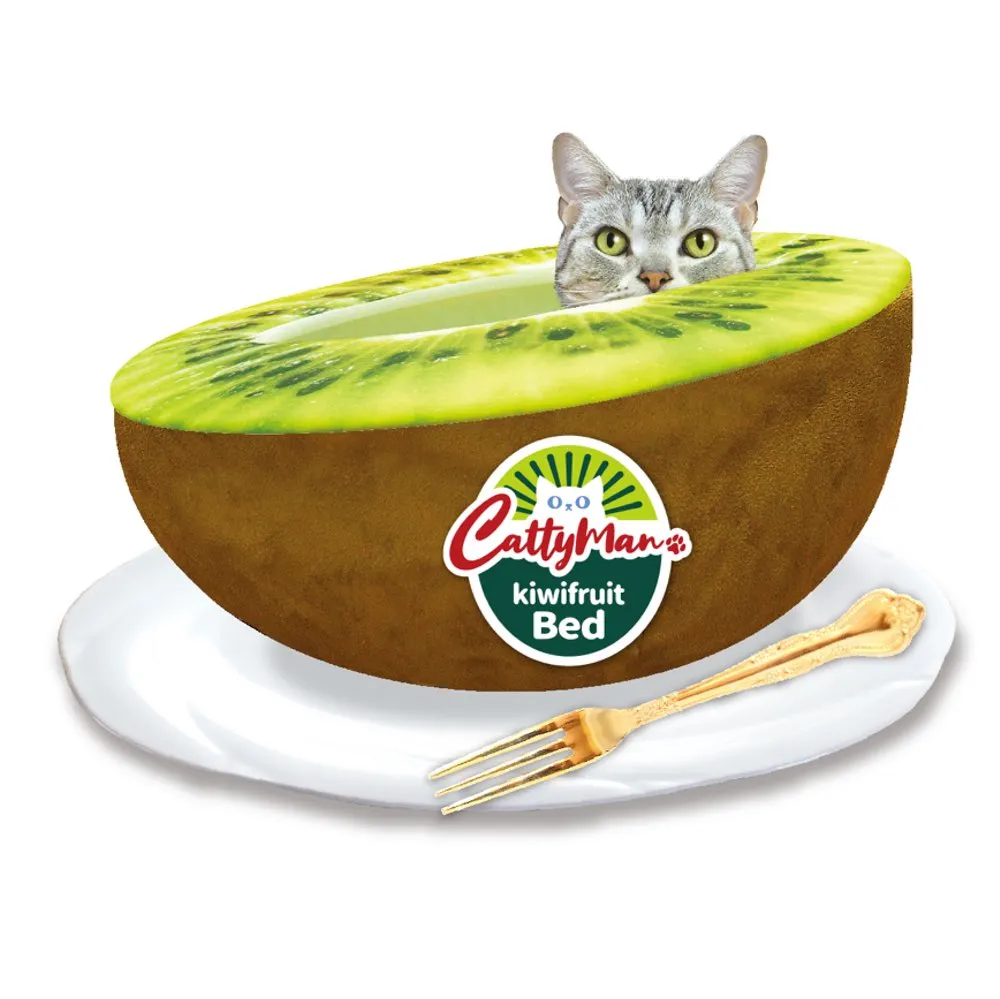 CattyMan Kiwifruit Cool Feel Cat Bed