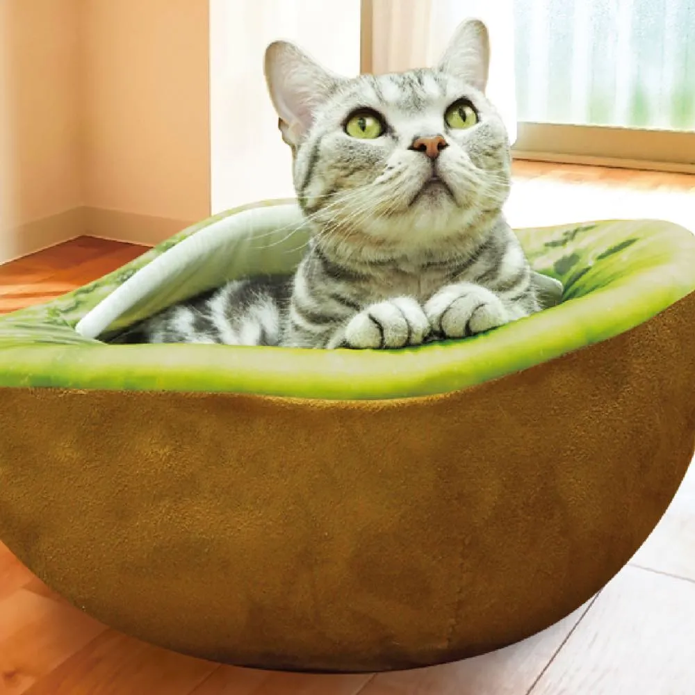 CattyMan Kiwifruit Cool Feel Cat Bed