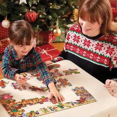 Christmas Eve Box of Games and Puzzles by Orchard Toys