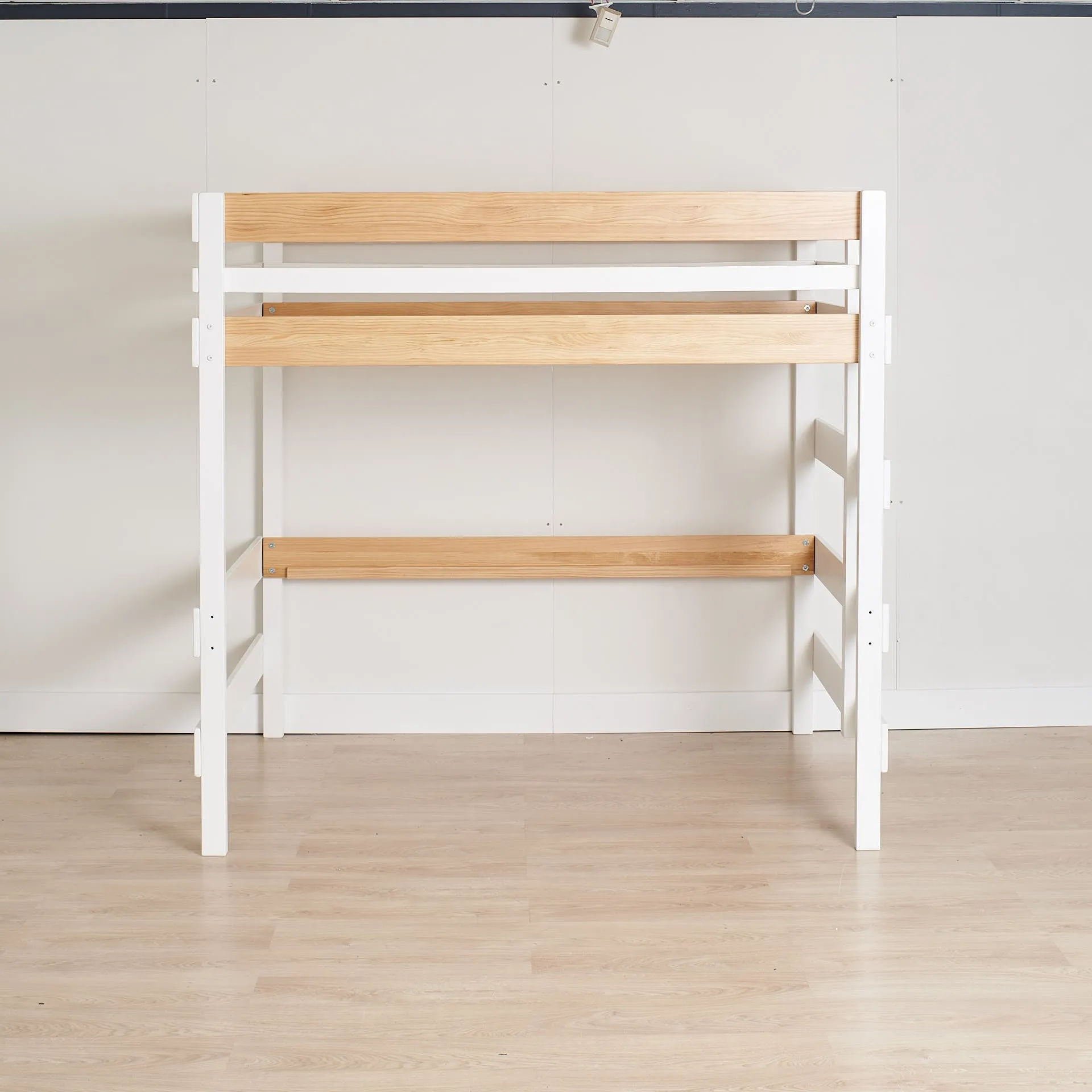 Double Loft Bed Bench-Desk Space Saver