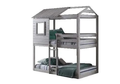 Emma Gray Playhouse Bunk Bed