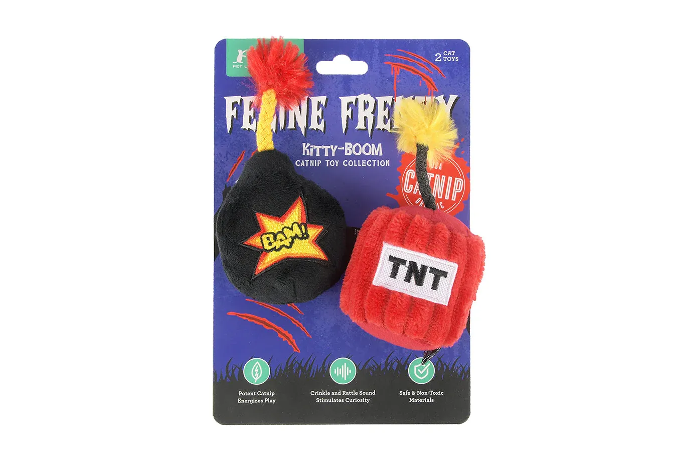 Feline Frenzy - Killer Cat Toy - Kitty BOOM