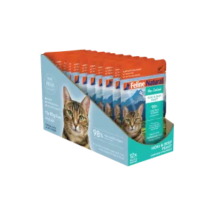 Feline Natural Hoki and Beef Feast Wet Cat Food 85g X12