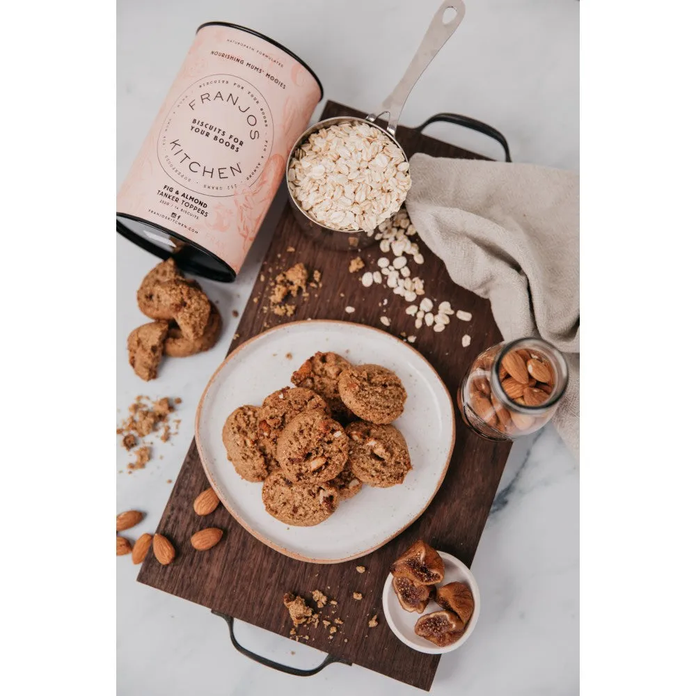 Franjos Kitchen Tanker Topper Lactation Biscuits - Fig and Almond