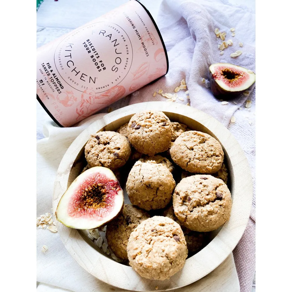 Franjos Kitchen Tanker Topper Lactation Biscuits - Fig and Almond