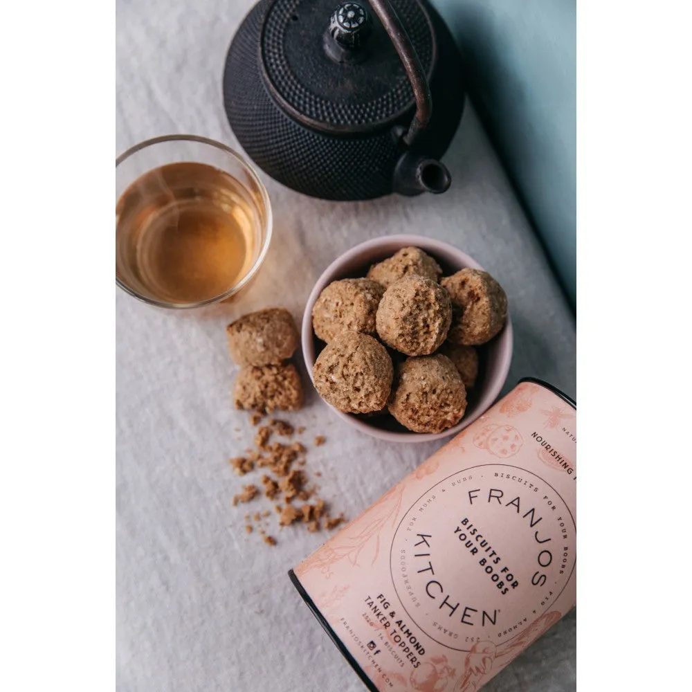 Franjos Kitchen Tanker Topper Lactation Biscuits - Fig and Almond