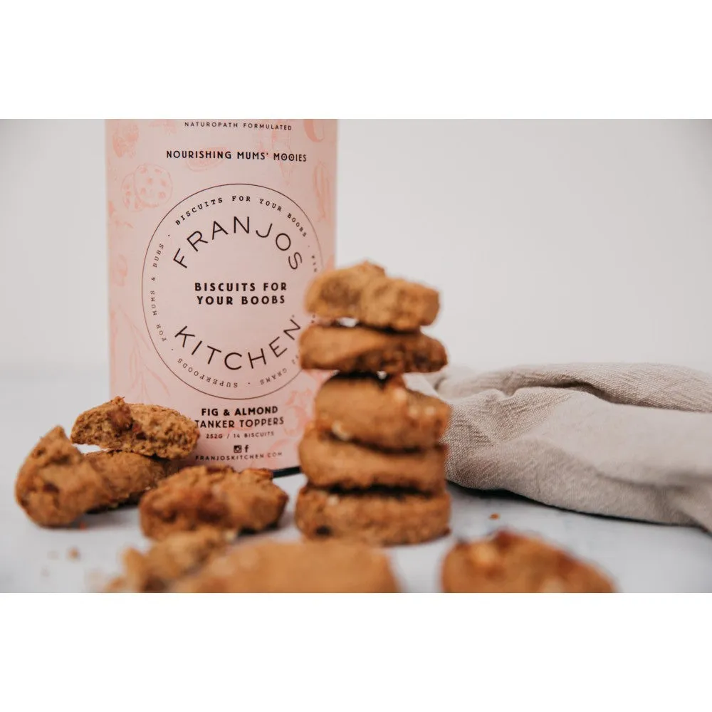 Franjos Kitchen Tanker Topper Lactation Biscuits - Fig and Almond