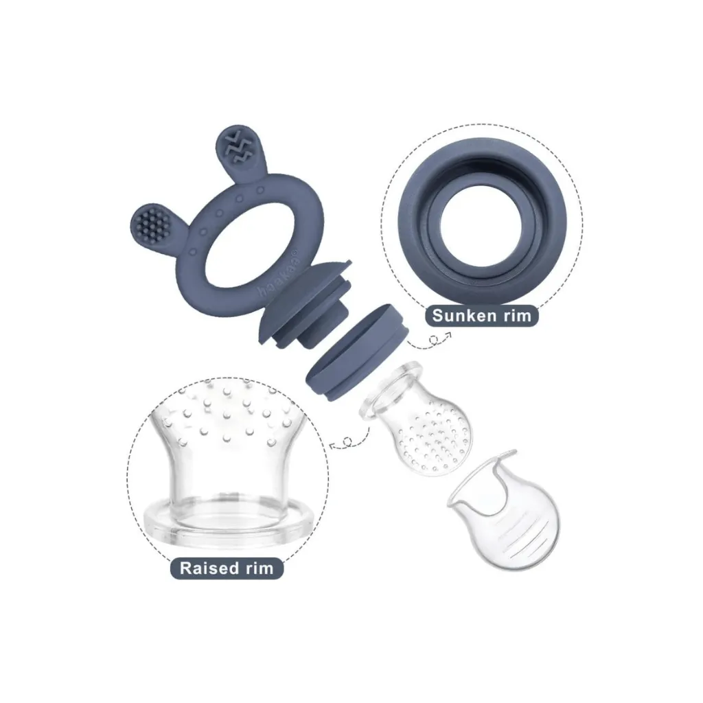 Fresh food feeder teether and cover set