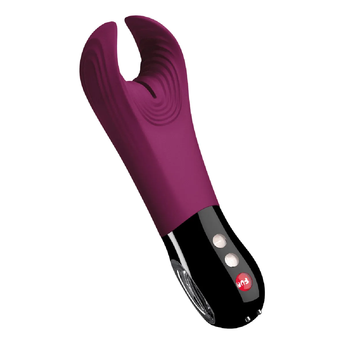 Fun Factory Manta Vibrating Stroker - Garnet Red