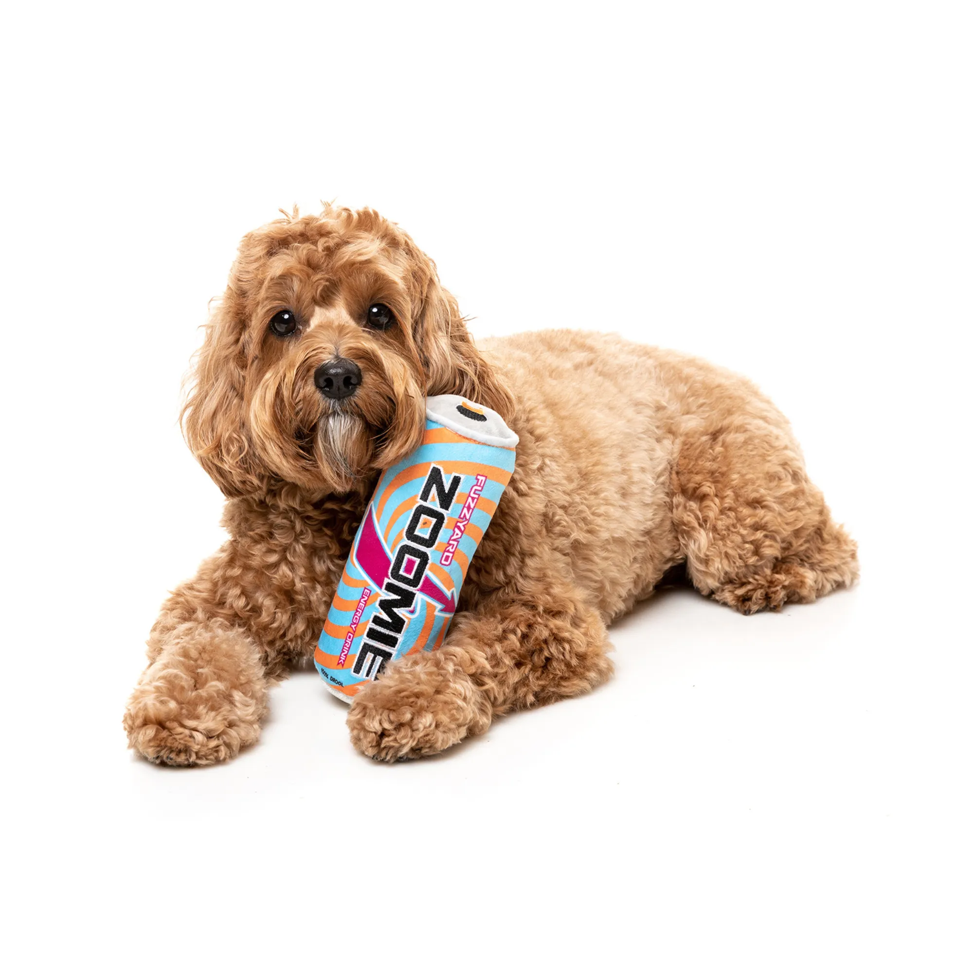 FuzzYard Zoomie Energy Drink Dog Toy