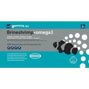 GAMMA Slice Omega Brines Flat Pack 250g: Nutrient-Rich Food for Marine Fish