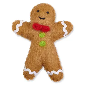 Gingerbread Man Christmas Cat Toy