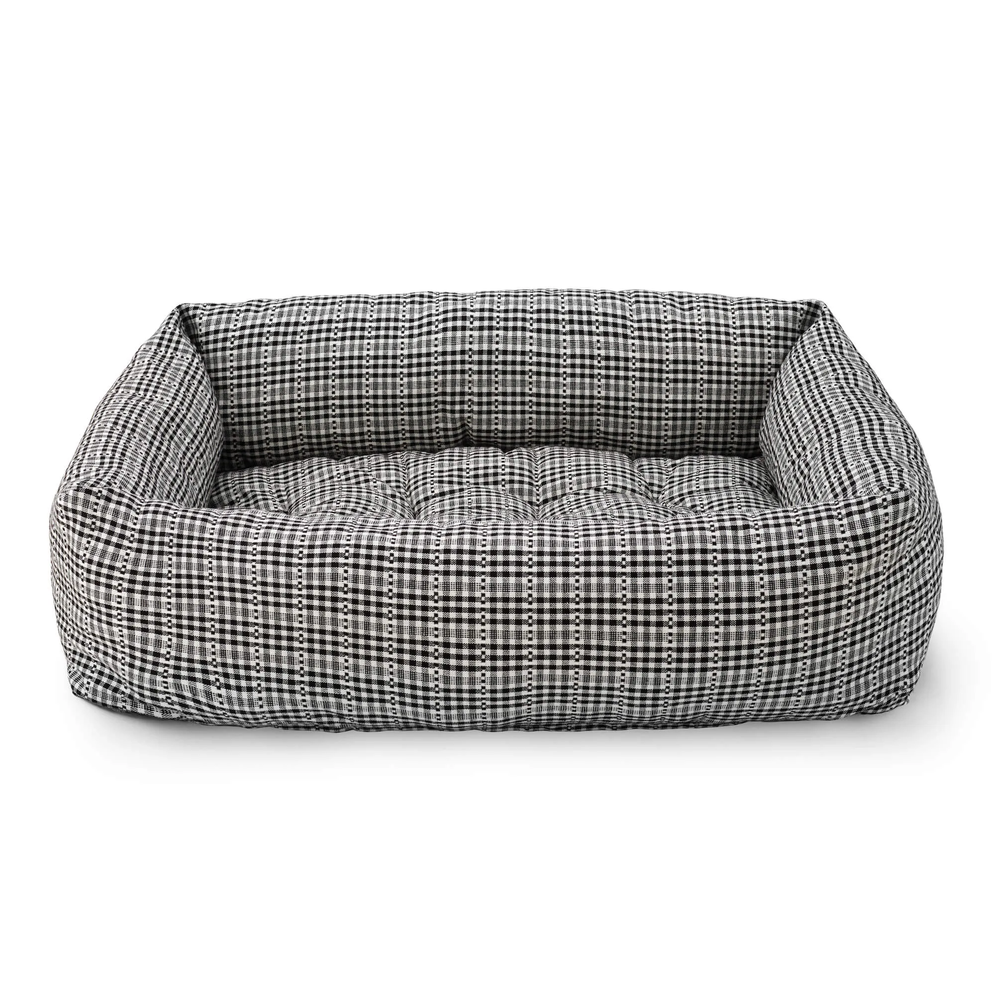 Heather Taylor Home x TFD Soho Black Bolster Dog Bed