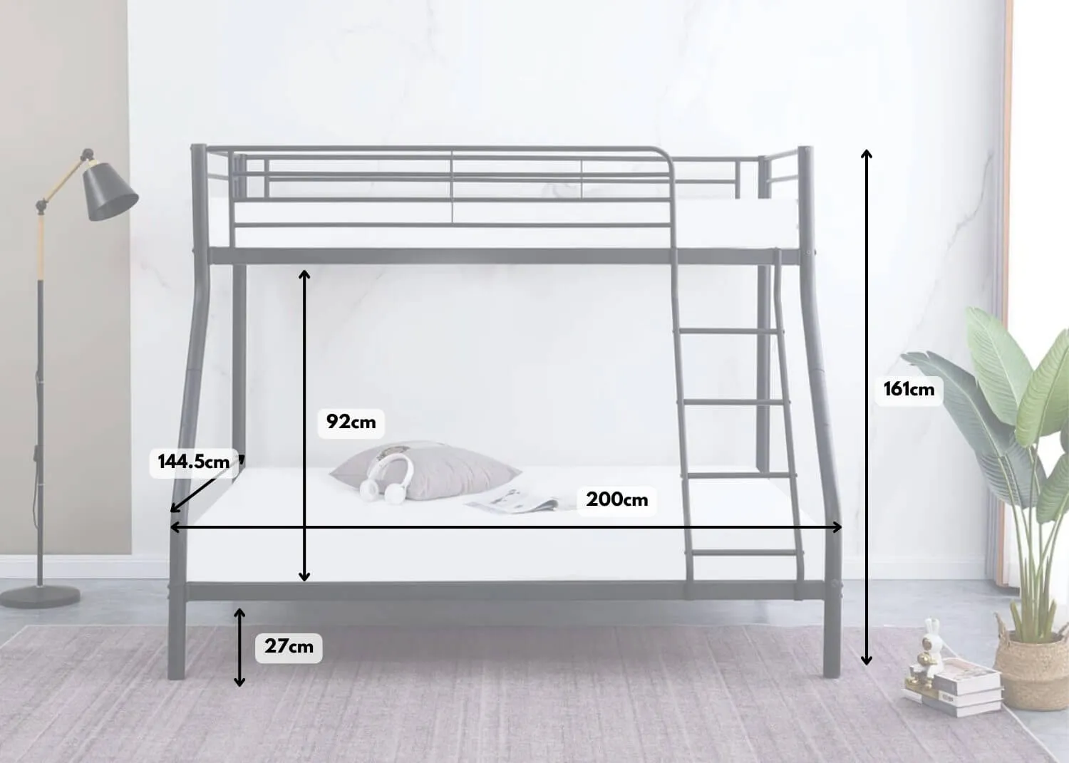 Holt Triple Bunk Bed