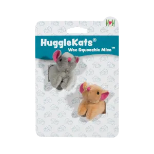 HuggleKat Wee Squooshie Mice 2pk