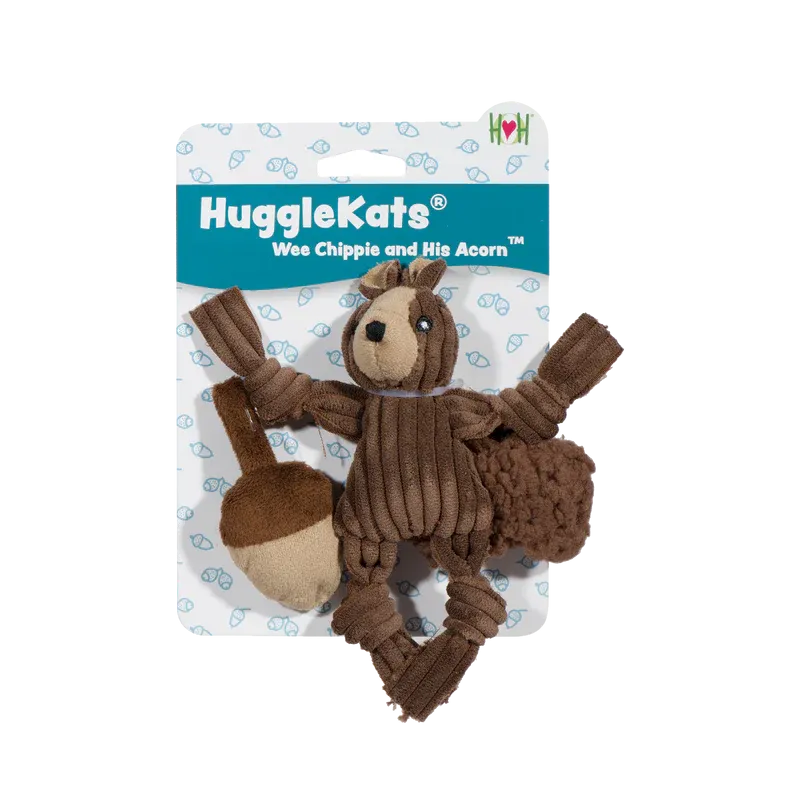 HuggleKats Chippie & Acorn Cat Toy