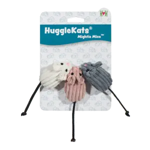 HuggleKats Mightie Mice 3pk Cat Toy