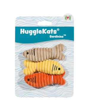 HuggleKats® Sardinies 3-Pack Cat Toys