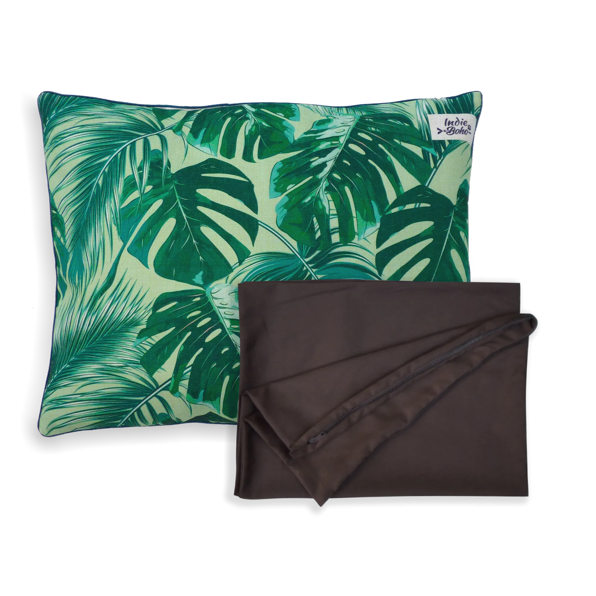 Indie ECO Pet Bed - Tropical Leaves