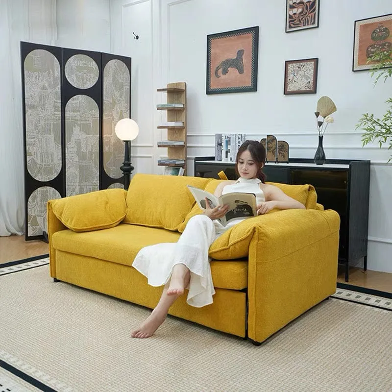 Joan Foldable Sofa Bed with Mattress