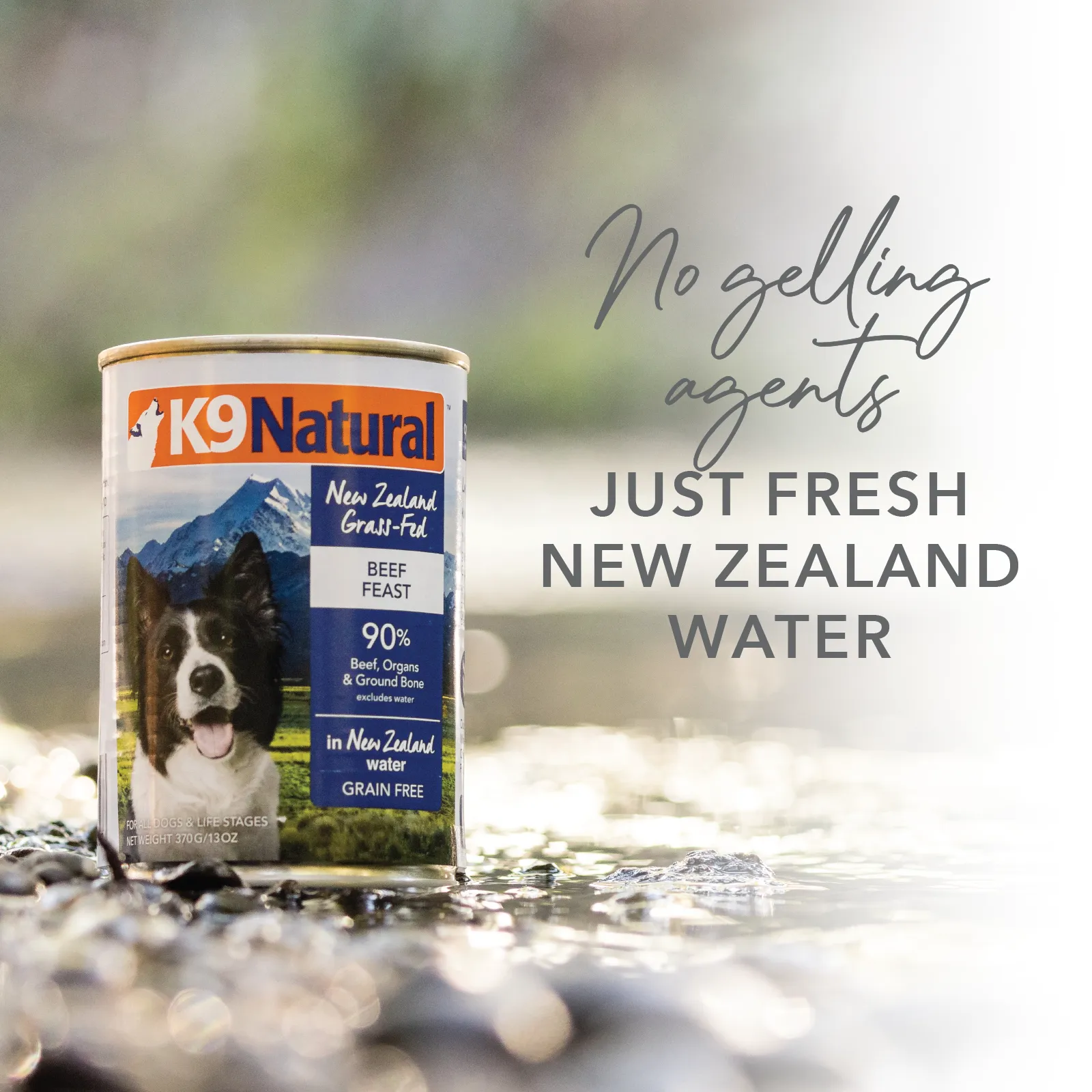 K9 Natural BPA Free & Gelatin Free Canned Dog Food Hoki & Beef