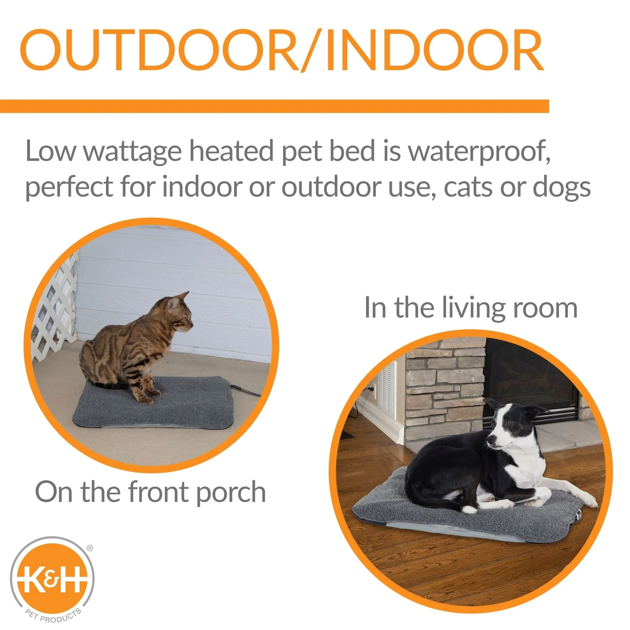 K&H Lectro-Soft Indoor/Outdoor Heated Pet Bed