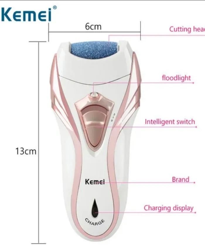 Kemei KM - 3010 3 in 1 Electric Rechargeable Cord and Cordless Epilator Shaver