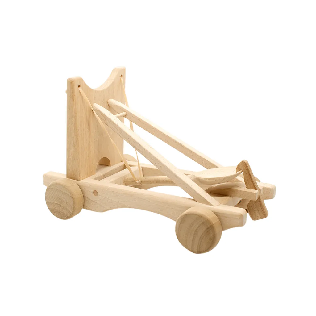 Large Wooden Toy Catapult