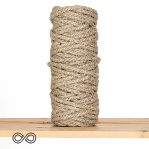 LR8A 8mm Flax Linen Rope (1kg Roll)