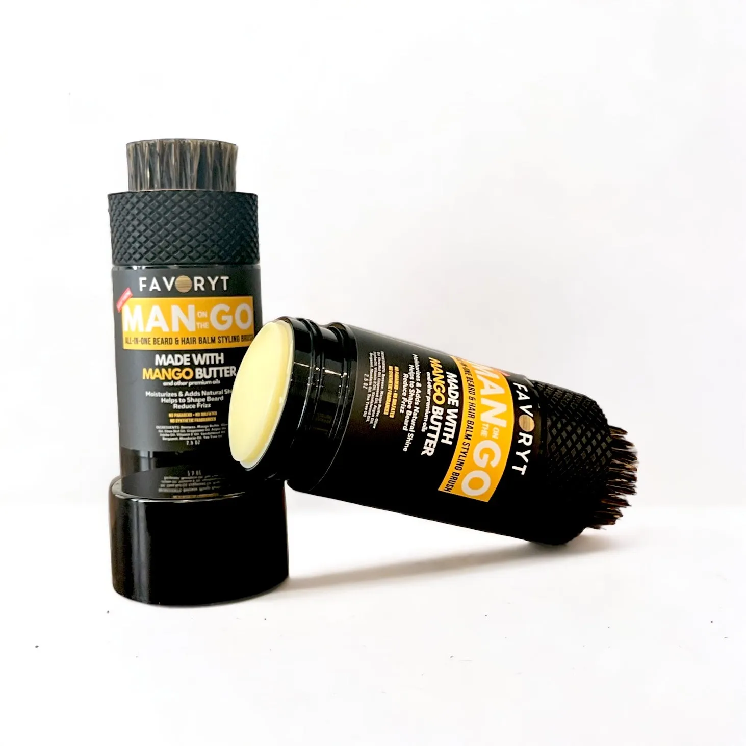 Man on the Go Beard Styling Balm and Brush