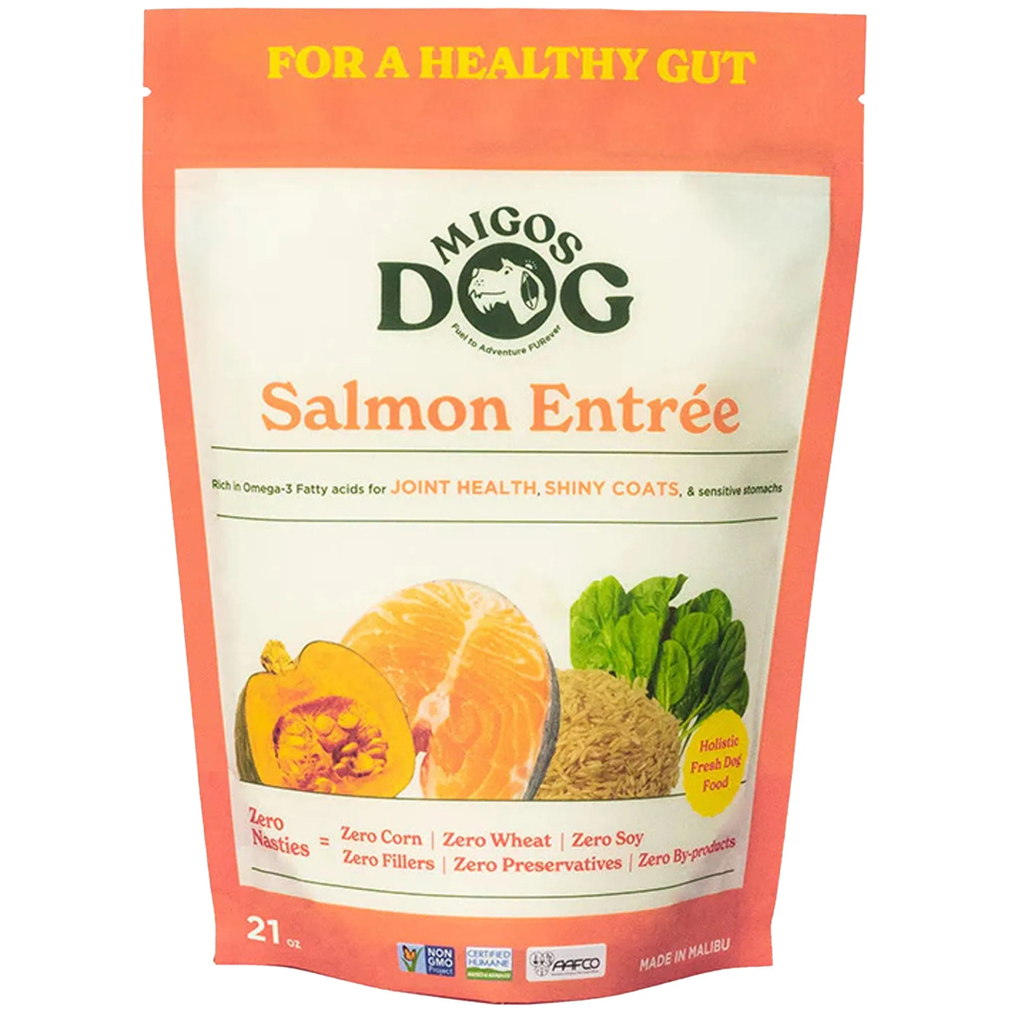 MIGOS Entree Dog Salmon 21 oz