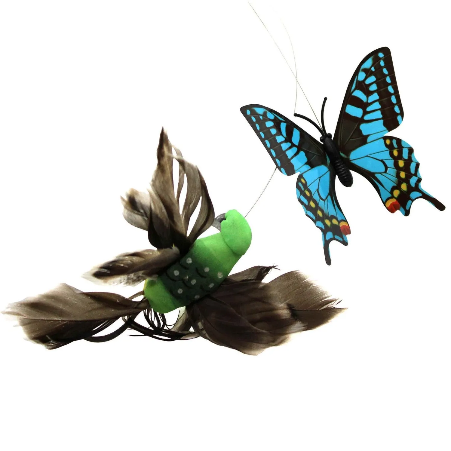 Motorized & Interchangeable Butterfly & Bird Teaser