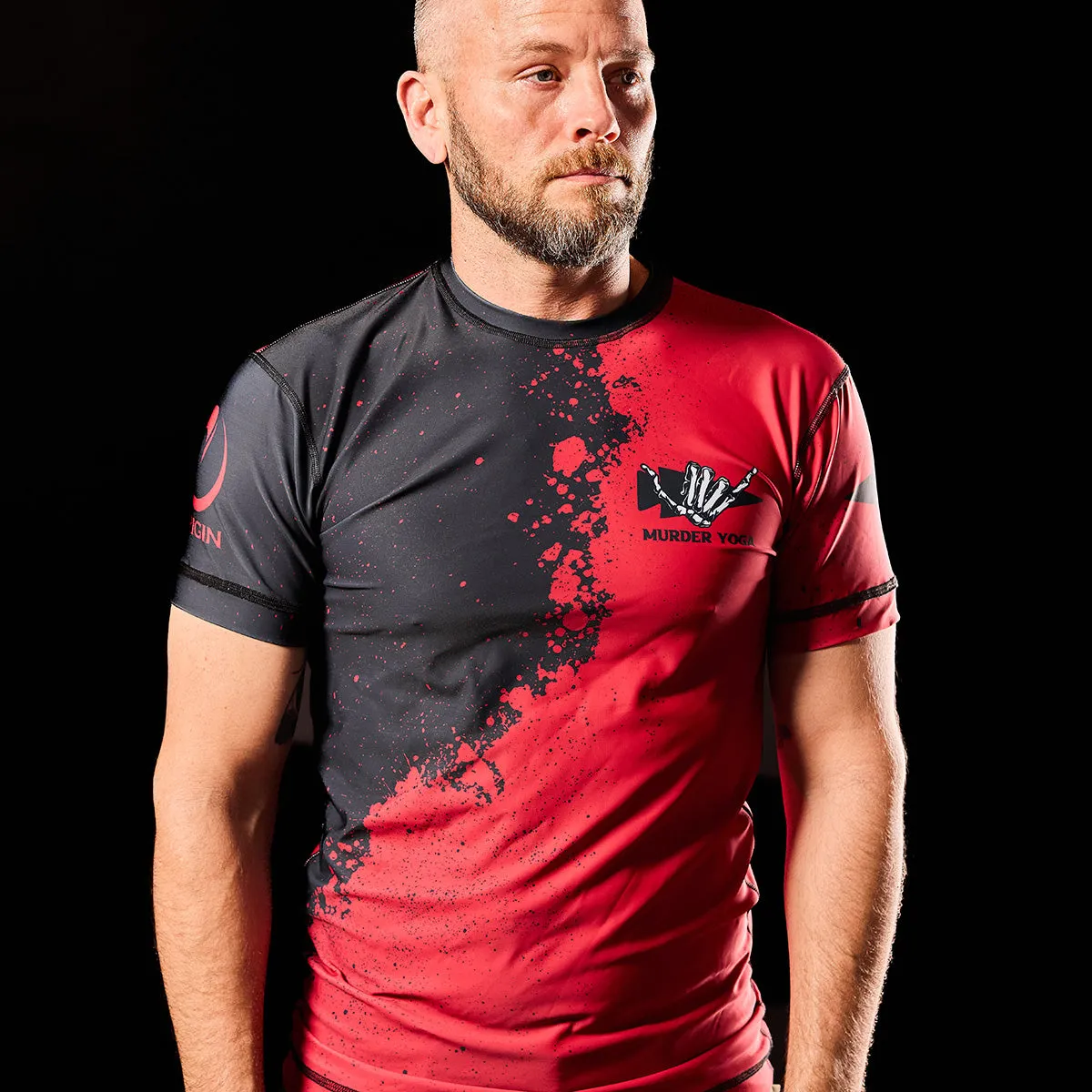 Murder Yoga Rash Guard - Built By SCARS