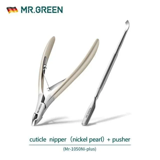 Nail Cuticle Nipper Cutter Pusher Professional Manicure Scissors Sharp Clippers Gel Art Pedicure Tools  Remover