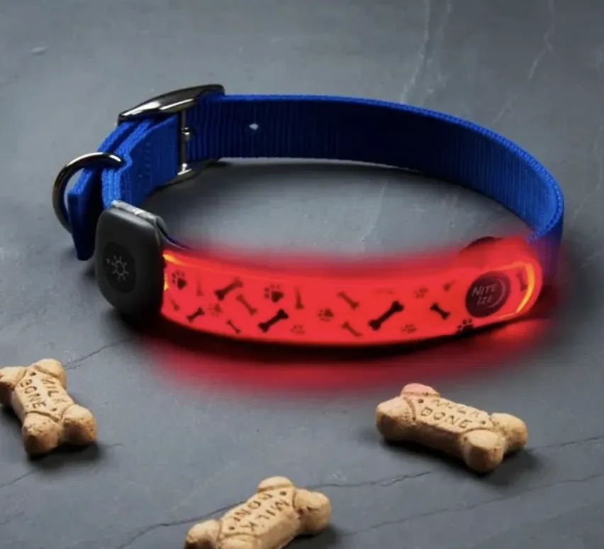 Nite Ize NiteDog Rechargeable LED Collar Cover Disc-O Select