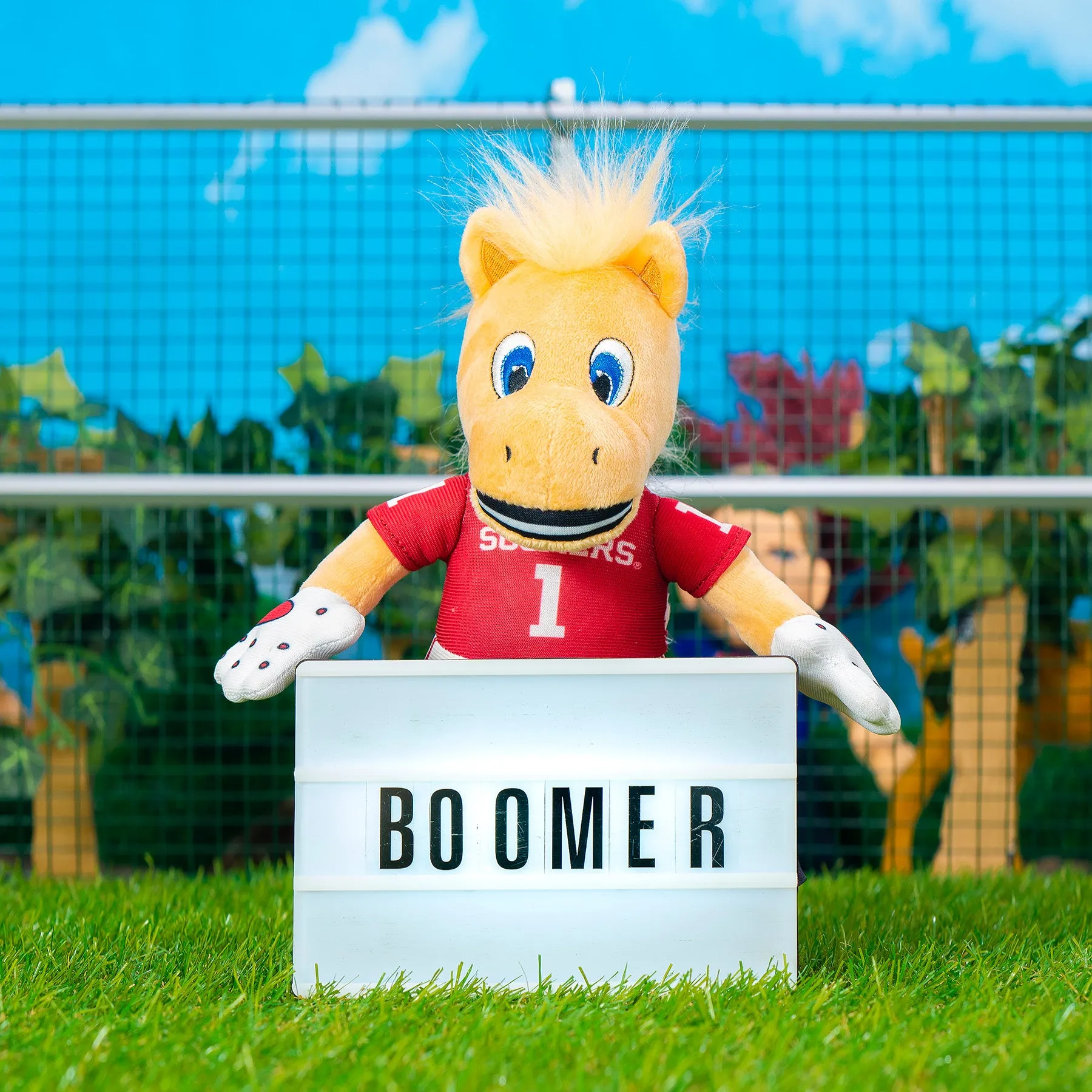 Oklahoma Sooners Boomer 10" Mascot Plush Figure